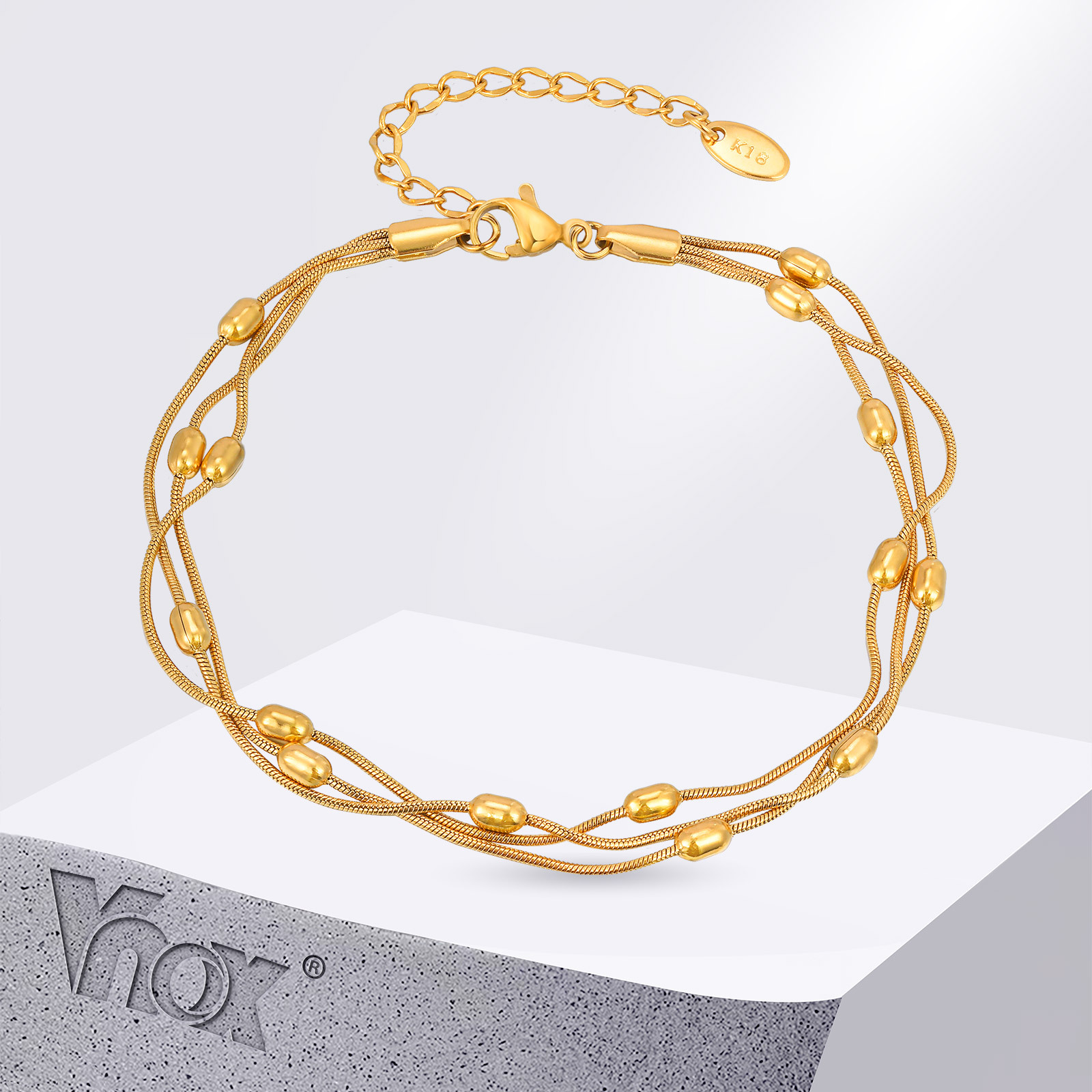 Jc Jewelry & Watches - Vnox الصيف الفولاذ المقاوم للصدأ ثلاث