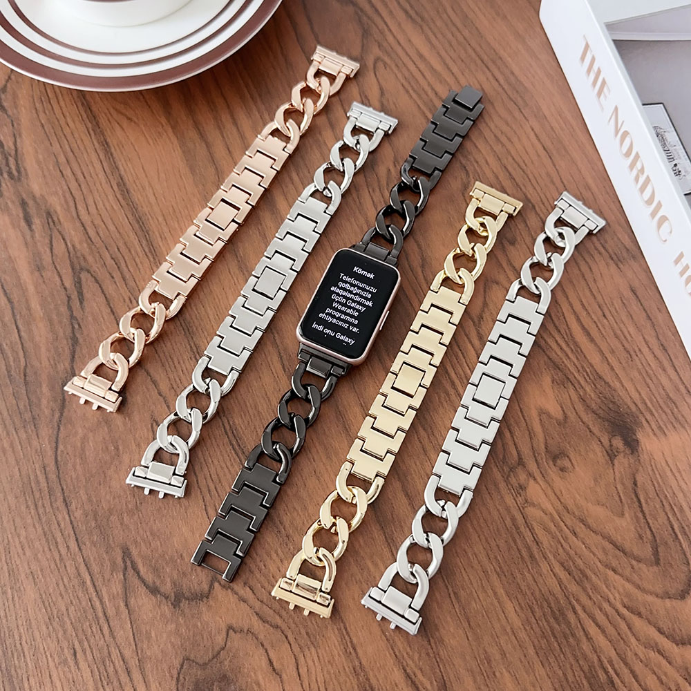Jewelry Type Watches - سوار سلسلة معدني بديل للرجال والنساء