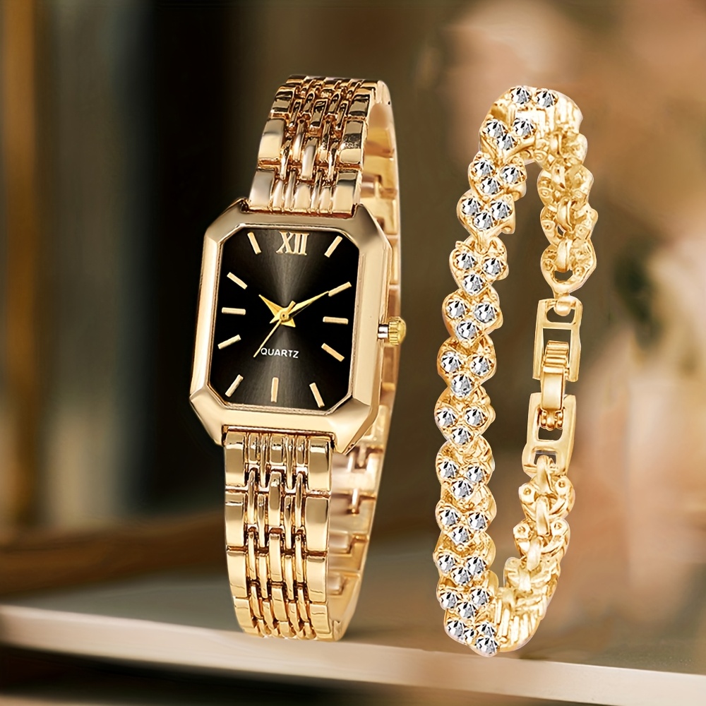 Jewelry Watches For Women - قطعتان من ساعات اليد النسائية الأنيقة