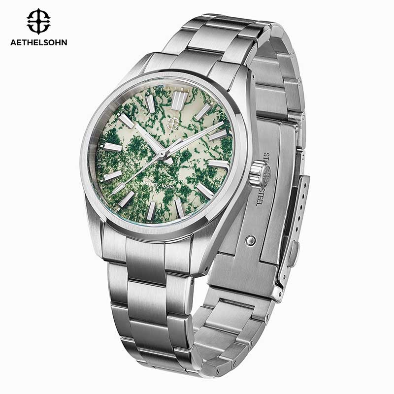 Stones Watches & Jewelry In Sweden Ab - ساعة AETHELSOHN الفاخرة للرجال TMI VH31،