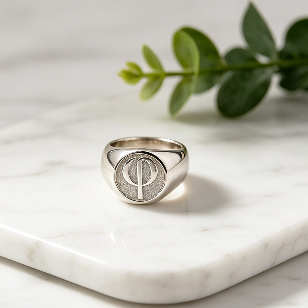 خاتم رجالي مخصص بتصميم ختم 15  - مراجعة Statement Cocktail Ring وسعره