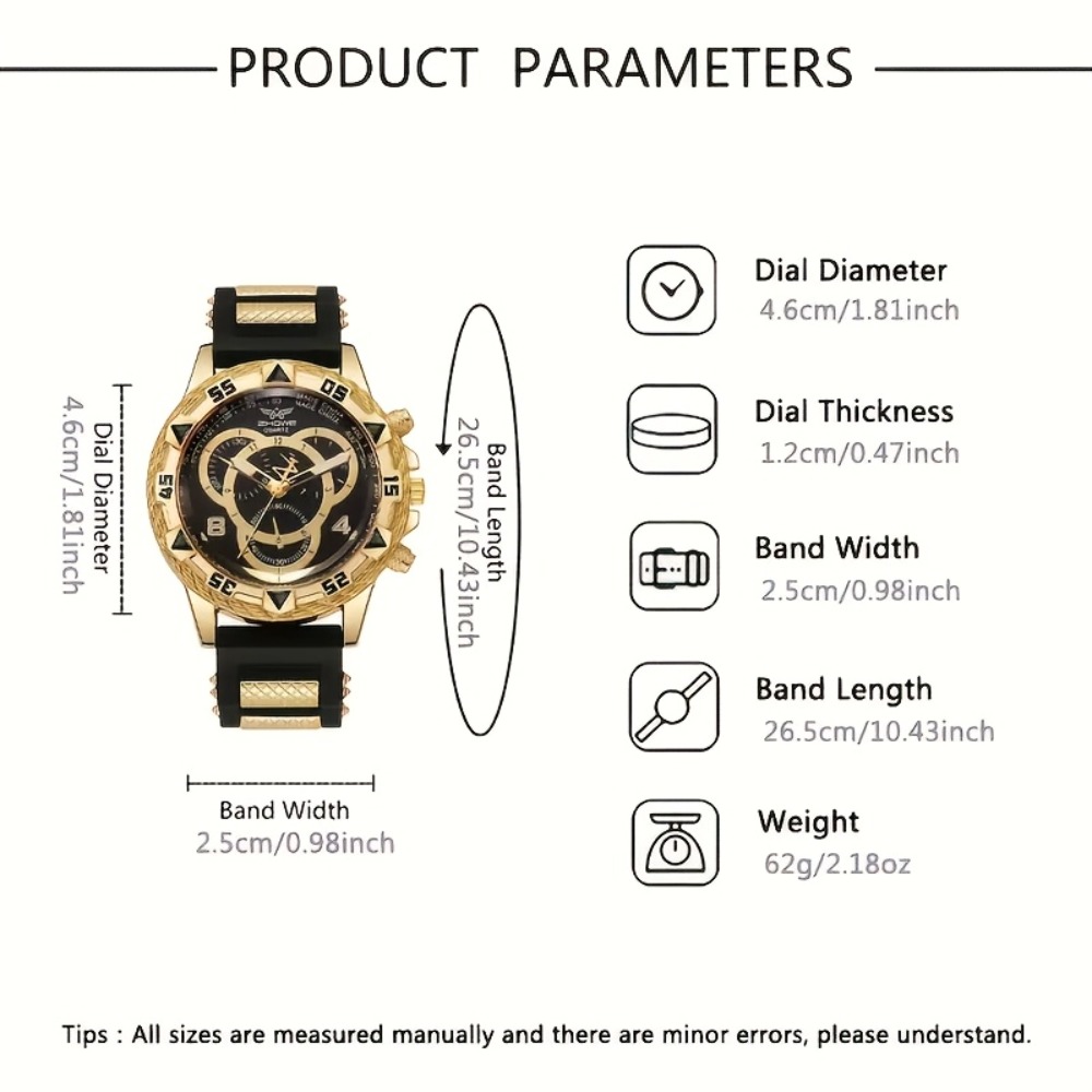 طقم فاخر للرجال مكون من 4 قطع، - مراجعة Jewelry Type Watches وسعره