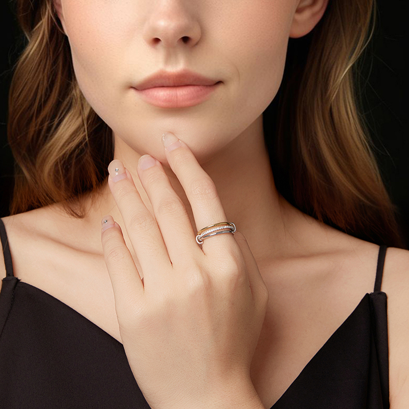 خاتم مويسانيت من باموير يو بيك - مراجعة Statement Cocktail Ring وسعره