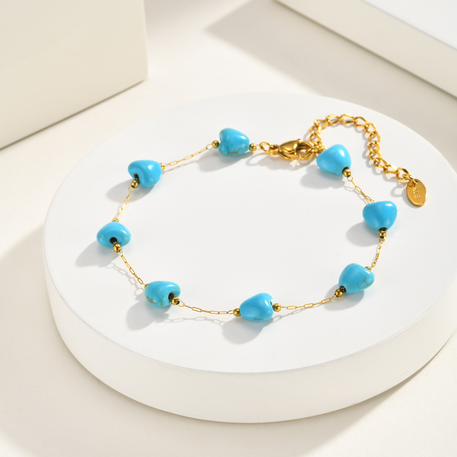 خلخال على شكل قلب من حجر الفير - مراجعة Jc Jewelry & Watches وسعره