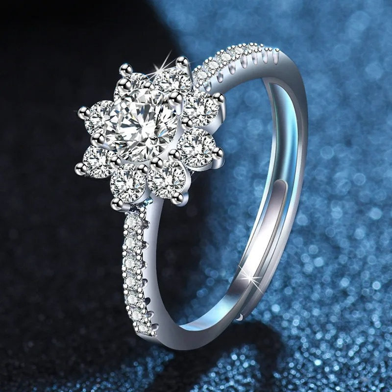 خاتم فضة استرليني 925 فاخر بتص - مراجعة Statement Cocktail Ring وسعره