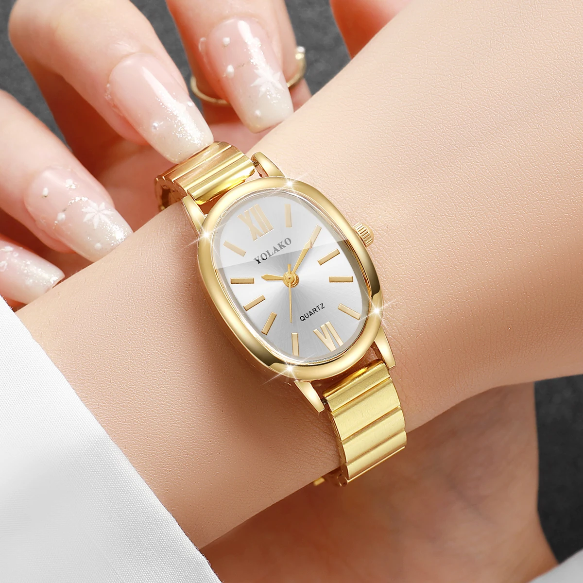 ساعة يد نسائية كوارتز بتصميم غ - مراجعة Jewelry Watches For Women وسعره