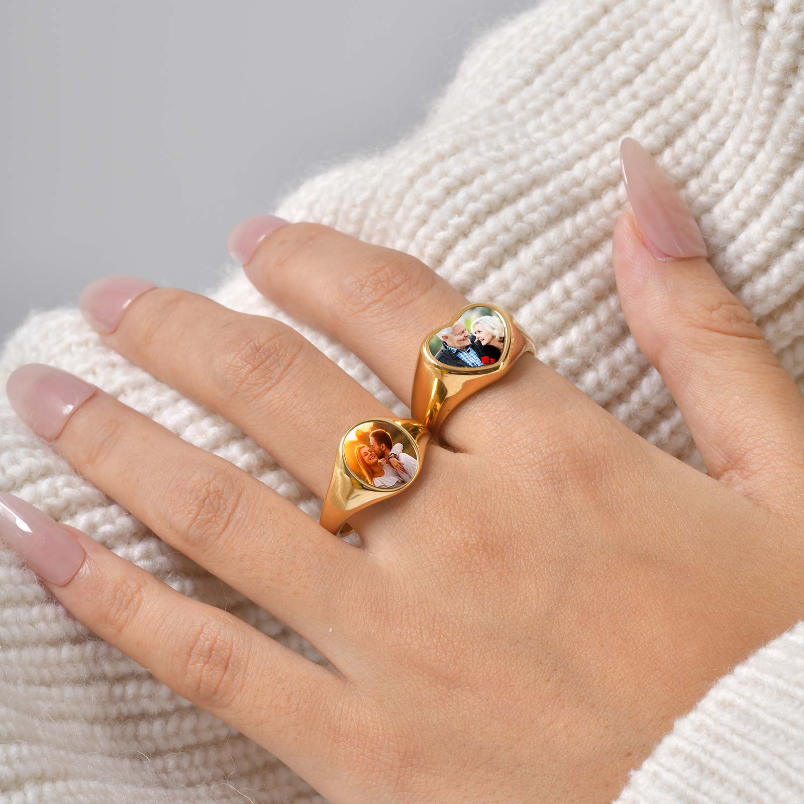 مخصص صور الخاتم الدائري للمرأة - مراجعة Statement Cocktail Ring وسعره