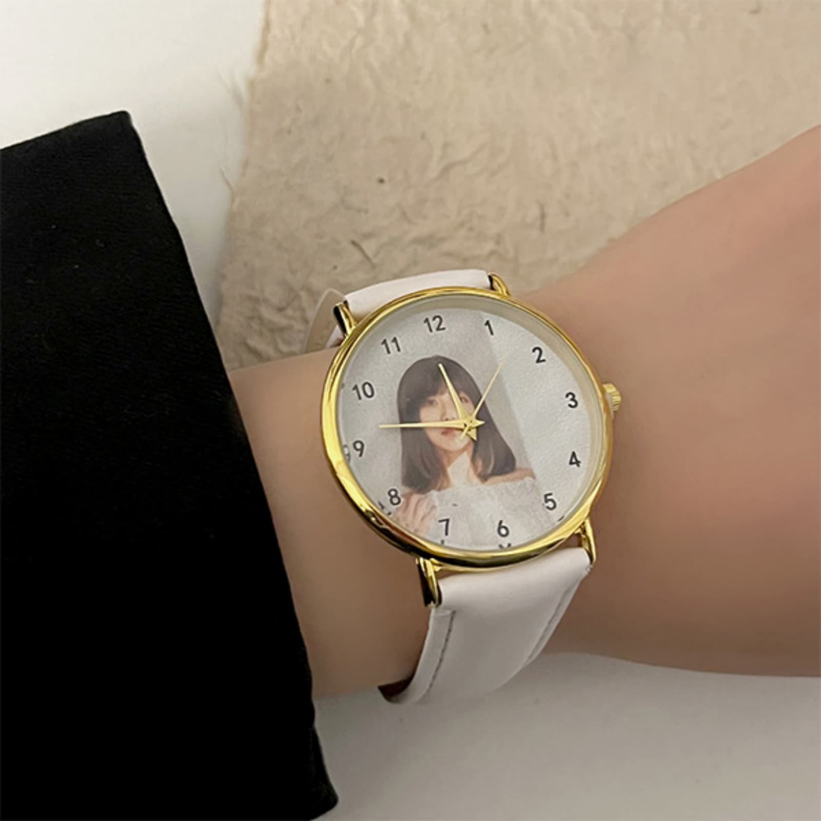 ساعة نسائية مخصصة مع صورة ونص  - مراجعة Jewelry Watches For Women وسعره