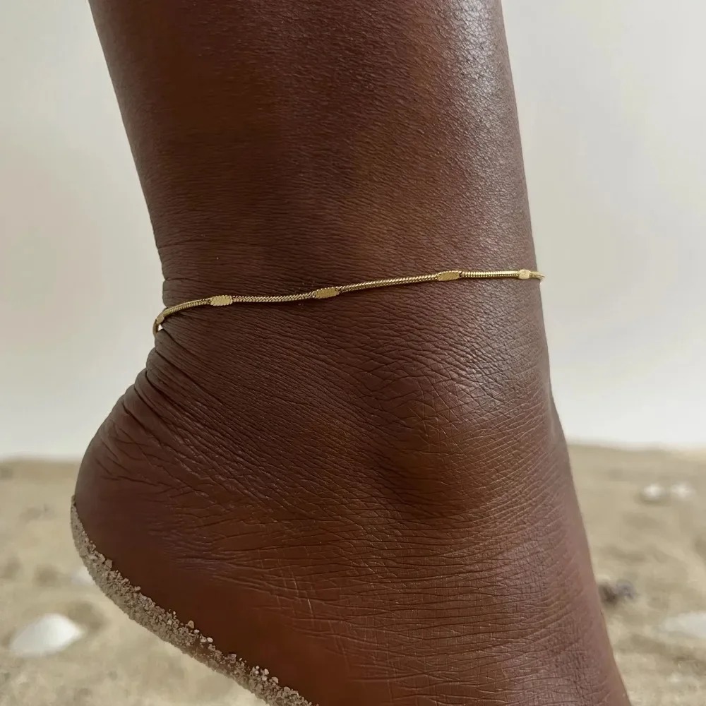 خلاخيل نسائية أنيقة بتصميم سلس - مراجعة Jc Jewelry & Watches وسعره