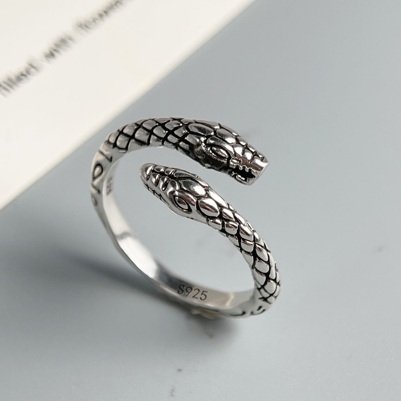 خواتم فضة استرلينية عيار 925 ل - مراجعة Statement Cocktail Ring وسعره