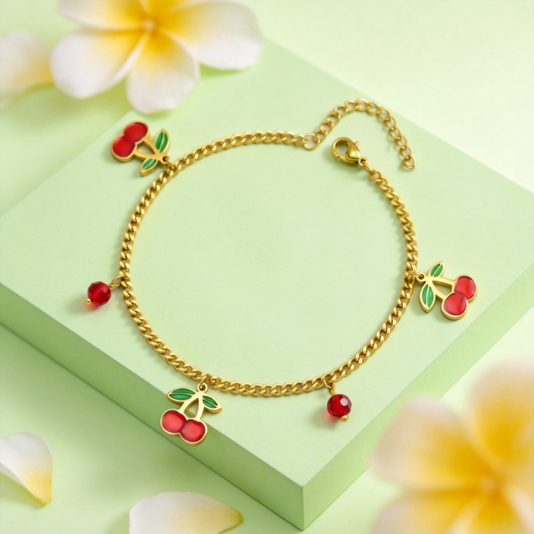 خلخال نسائي من الفولاذ المقاوم - مراجعة Jc Jewelry & Watches وسعره