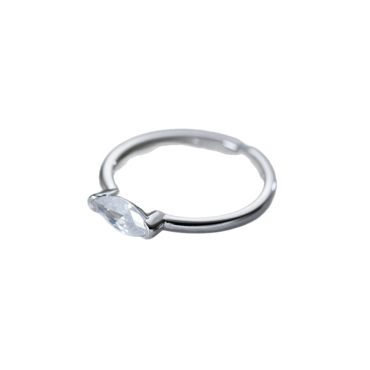 925 فضة خواتم للنساء هندسية غر - مراجعة Statement Cocktail Ring وسعره