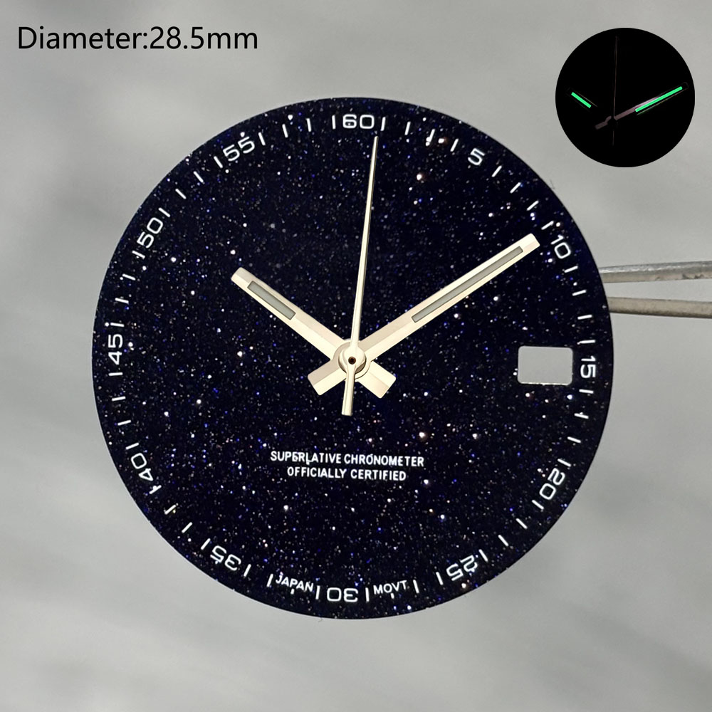 قرص ساعة 28.5 مم بتصميم NH35 م - مراجعة Stones Watches & Jewelry In Sweden Ab وسعره